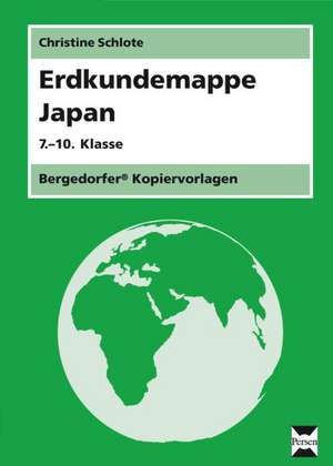 Erdkundemappe Japan de Christine Schlote