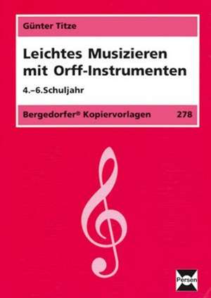 Leichtes Musizieren/Orff-Instrum.