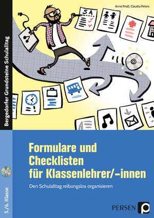 Formulare und Checklisten für Klassenlehrer/-innen de Anne Frieß