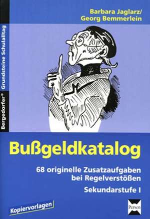 Bußgeldkatalog Kl. 5-10 de Barbara Jaglarz