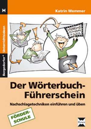 Der Wörterbuch-Führerschein de Katrin Wemmer