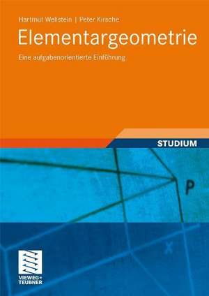 Elementargeometrie: Eine aufgabenorientierte Einführung de Hartmut Wellstein