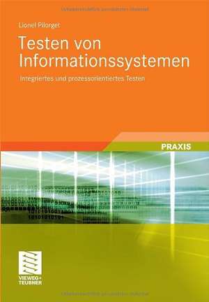 Testen von Informationssystemen: Integriertes und prozessorientiertes Testen de Lionel Pilorget