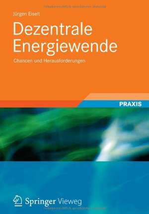 Dezentrale Energiewende: Chancen und Herausforderungen de Jürgen Eiselt