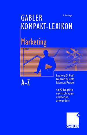 Gabler Kompakt-Lexikon Marketing: 4.670 Begriffe aus den Bereichen Marketing, Medien- und Kommunikationswirtschaft nachschlagen, verstehen, anwenden de Ludwig G. Poth