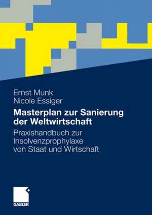 Masterplan zur Sanierung der Weltwirtschaft: Praxishandbuch zur Insolvenzprophylaxe von Staat und Wirtschaft de Ernst Munk