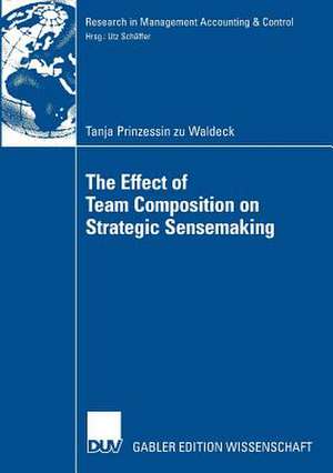 The Effect of Team Composition on Strategic Sensemaking de Tanja Waldeck