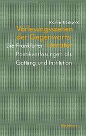 Vorlesungsszenen der Gegenwartsliteratur de Kevin Kempke