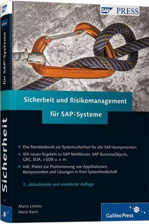 Sicherheit und Risikomanagement für SAP-Systeme de Mario Linkies