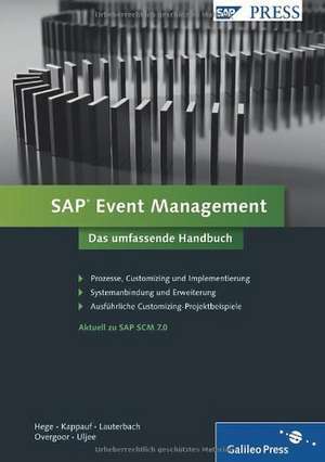 SAP Event Management de Berthold Hege