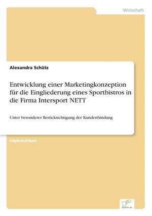 Entwicklung Einer Marketingkonzeption Fur Die Eingliederung Eines Sportbistros in Die Firma Intersport Nett: Frank McGuinness - Anne Devlin - Roddy Doyle - Vincent Woods de Alexandra Schütz