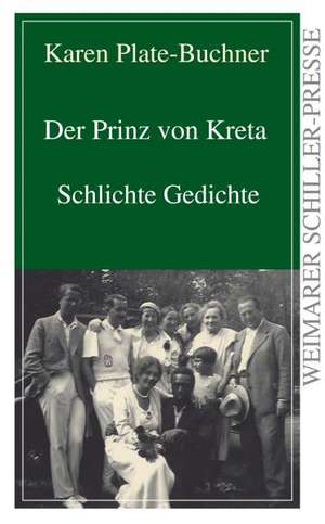 Der Prinz von Kreta de Karen Plate-Buchner