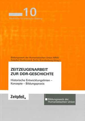 Zeitzeugenarbeit zur DDR-Geschichte