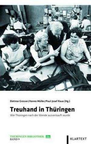 Treuhand in Thüringen de Dietmar Grosser