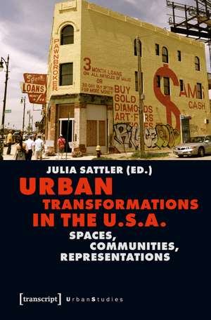 Urban Transformations in the U.S.A.: Spaces, Communities, Representations de Julia Sattler