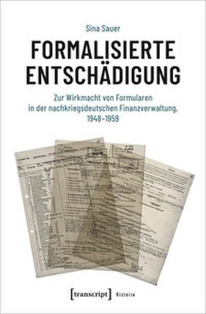 Formalisierte Entschädigung de Sina Sauer