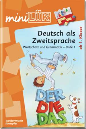 miniLÜK. Wortschatz und Grammatik - Stufe 1 de Kirstin Jebautzke