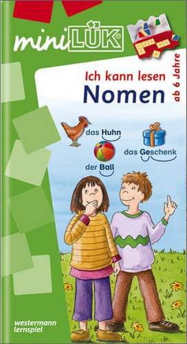 miniLÜK. Nomen: Ich kann lesen de Christiane Wagner