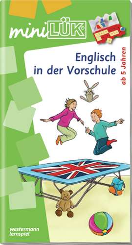 miniLÜK. Englisch in der Vorschule de Heiner Müller