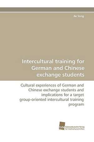 Intercultural Training for German and Chinese Exchange Students: A Novel Histone Lysine Mono-Methyltransferase de Jie Song