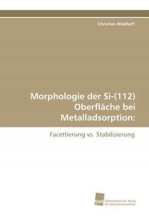 Morphologie der Si-(112) Oberfläche bei Metalladsorption: de Christian Wiethoff