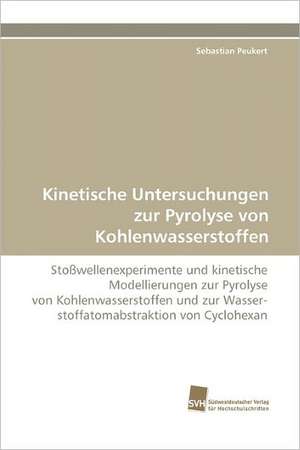 Kinetische Untersuchungen Zur Pyrolyse Von Kohlenwasserstoffen: Ein Zytokin Der Il-10-Interferon-Familie de Sebastian Peukert