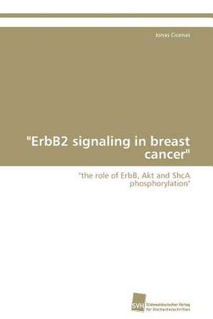 "ErbB2 signaling in breast cancer" de Jonas Cicenas