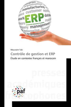 Contrôle de gestion et ERP de Mounaïm Taki