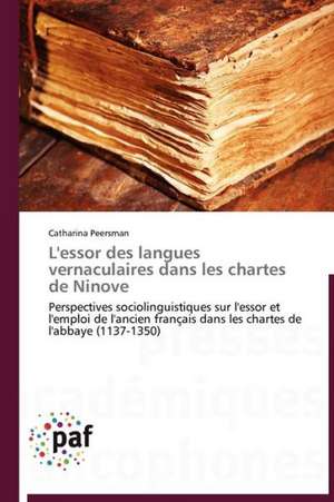 L'essor des langues vernaculaires dans les chartes de Ninove de Catharina Peersman