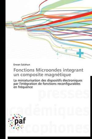 Fonctions Microondes integrant un composite magnétique de Erwan Salahun