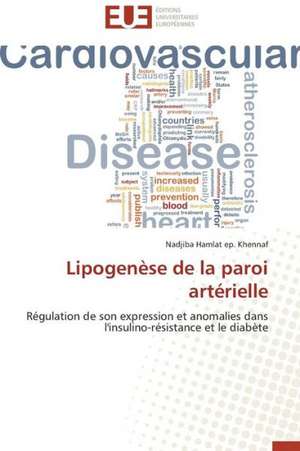 Lipogenese de La Paroi Arterielle: Syndrome de La Modernite Dans Les Fleurs Du Mal de Nadjiba Hamlat ep. Khennaf