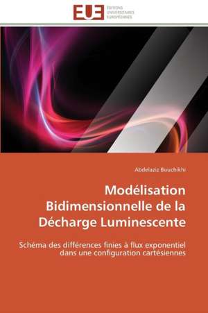 Modelisation Bidimensionnelle de La Decharge Luminescente: Mythe Ou Realite? de Abdelaziz Bouchikhi