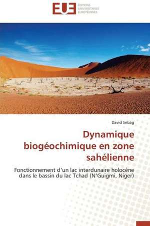 Dynamique Biogeochimique En Zone Sahelienne: Mythe Ou Realite? de David Sebag