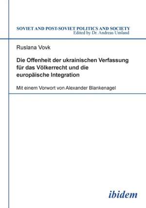 Vovk, R: Offenheit der ukrainischen Verfassung für das Völke