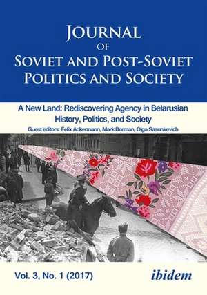 Journal of Soviet and Post–Soviet Politics and S – The Russian Media and the War in Ukraine, Vol. 1, No. 1 (2015) de Julie Fedor