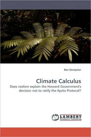 Climate Calculus de Ben Dempster