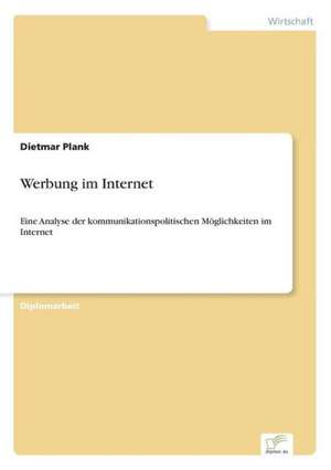 Werbung im Internet de Dietmar Plank