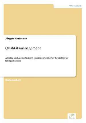 Qualitätsmanagement de Jürgen Nietmann