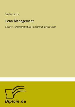 Lean Management de Steffen Jacobs