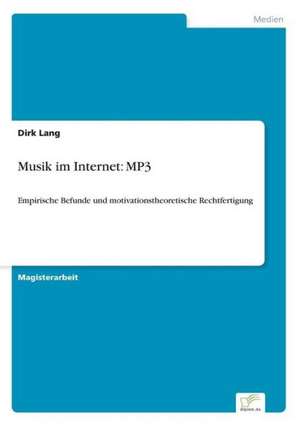 Musik im Internet: MP3 de Dirk Lang