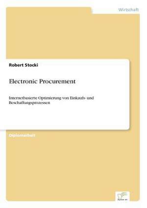 Electronic Procurement de Robert Stocki