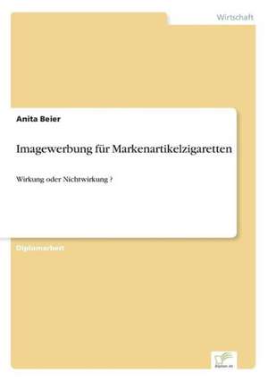 Imagewerbung für Markenartikelzigaretten de Anita Beier