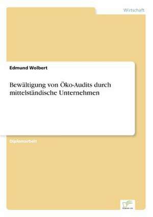 Bewältigung von Öko-Audits durch mittelständische Unternehmen de Edmund Wolbert