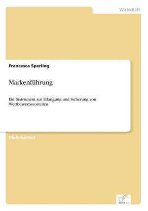 Markenführung de Francesca Sperling