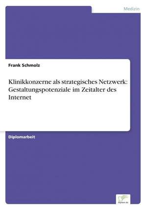 Klinikkonzerne als strategisches Netzwerk: Gestaltungspotenziale im Zeitalter des Internet de Frank Schmolz