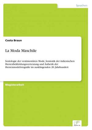 La Moda Maschile de Costa Braun