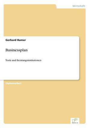 Businessplan de Gerhard Humer