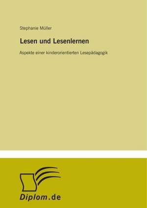 Lesen und Lesenlernen de Stephanie Müller