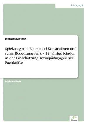 Spielzeug Zum Bauen Und Konstruieren Und Seine Bedeutung Fur 6 - 12 Jahrige Kinder in Der Einschatzung Sozialpadagogischer Fachkrafte: The Marketing of Banking Services in China de Mathias Matzeit