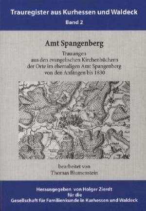 Amt Spangenberg de Thomas Blumenstein